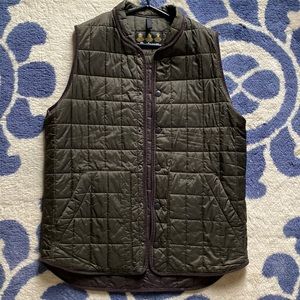 Barbour quilted men’s vest